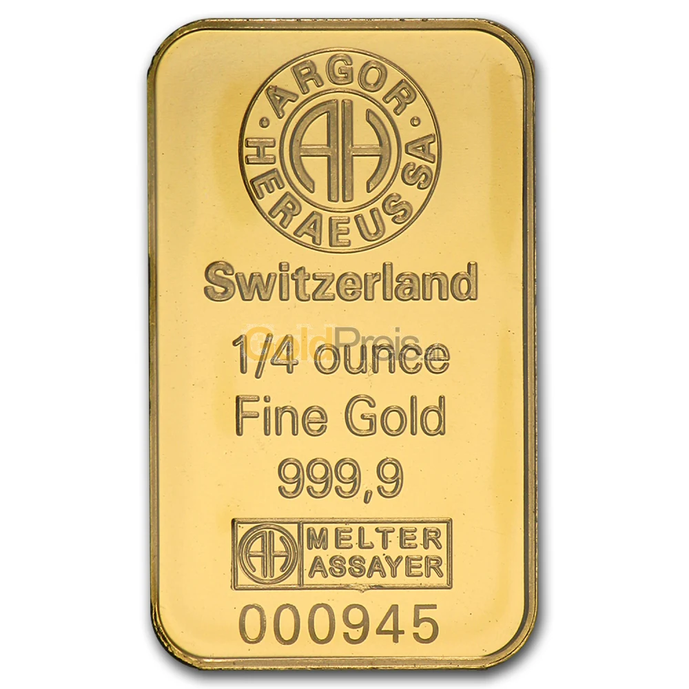 goldbarren preisvergleich 1 4 unze gold kaufen