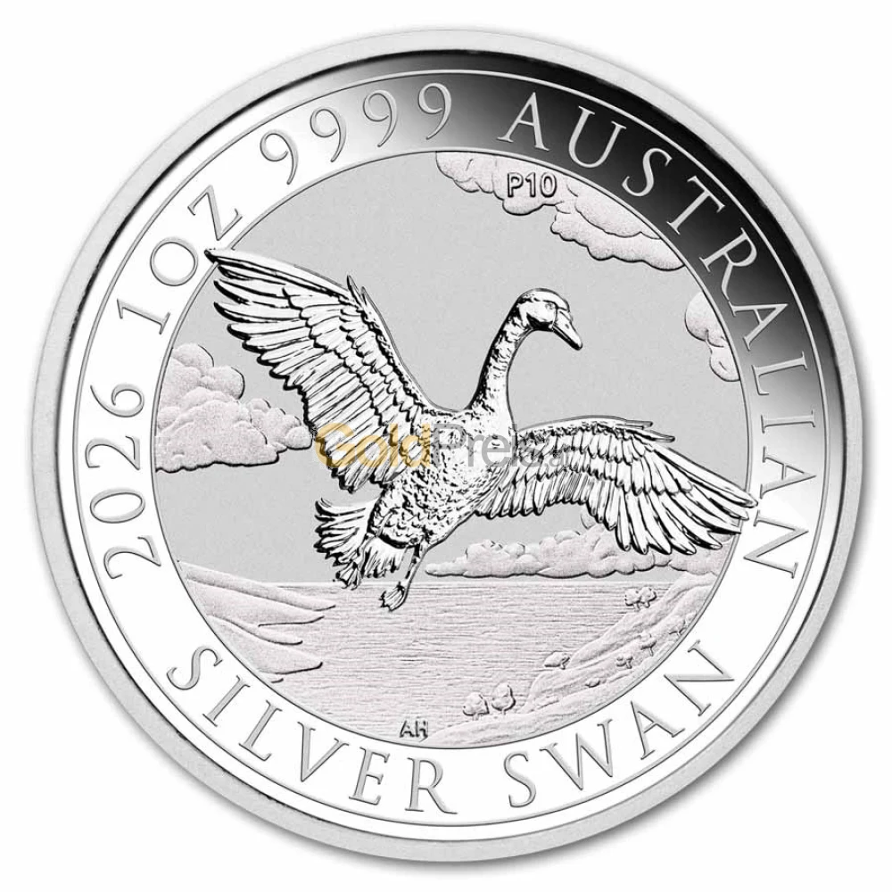 Schwan Silbermünzen kaufen