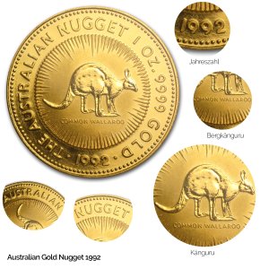 Australian Nugget Gold 1992