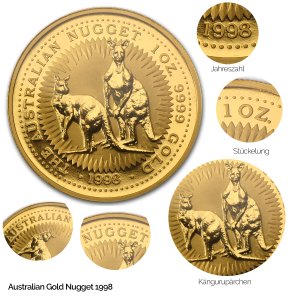 Australian Nugget Gold 1998