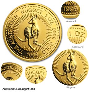 Australian Nugget Gold 1999