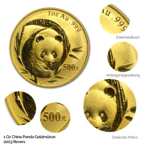 China Panda Gold 2003