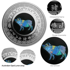 Australian Opal Series – Year of the Pig 2019