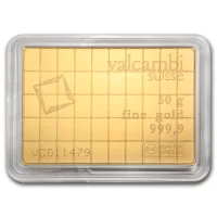 Goldtafel 50 x 1g Gold Tafelbarren kaufen