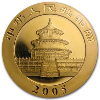 China Panda Gold Avers 2005