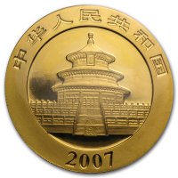 China Panda Gold Avers 2007