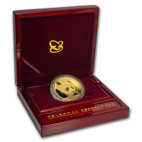 China Panda Gold 150g in Holzbox