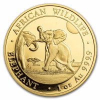Somalia Elefant Goldmünzen kaufen - Preisvergleich