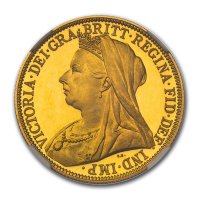 Double Sovereign von 1893 - Avers