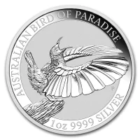 Bird of Paradise Silbermünzen kaufen