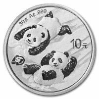 China Panda Silbermünzen kaufen