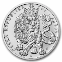 Czech Lion Silbermünzen kaufen