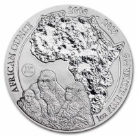 Ruanda African Ounce Silbermünzen kaufen