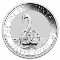 Schwan Silbermünzen kaufen