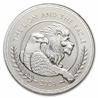 1 Unze The Lion and The Eagle