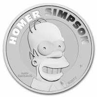 The Simpsons Silbermünzen kaufen