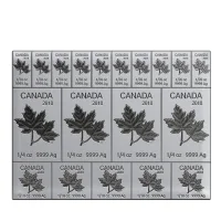 MapleFlex Silber-Münztafeln kaufen