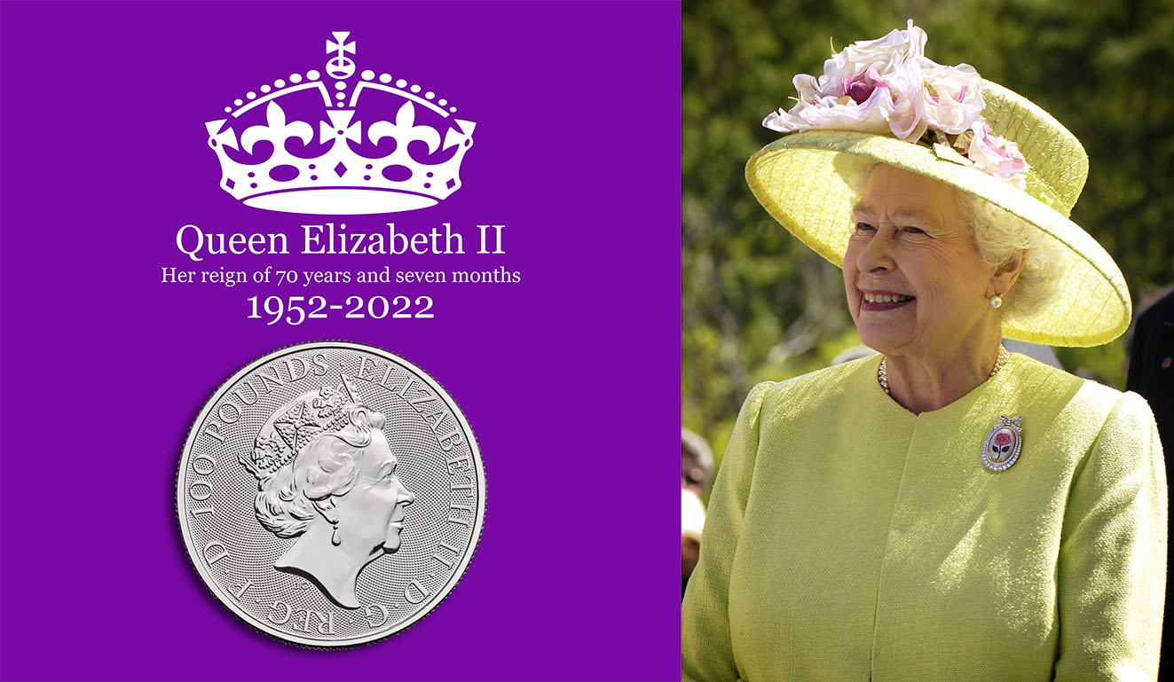 Welche Auswirkungen hat der Tod von Queen Elizabeth II. auf Münzdesigns?