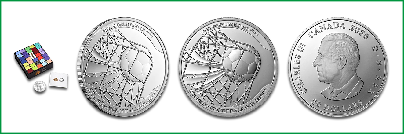 1 oz Silbermünze The Winning Goal, © Royal Canadian Mint